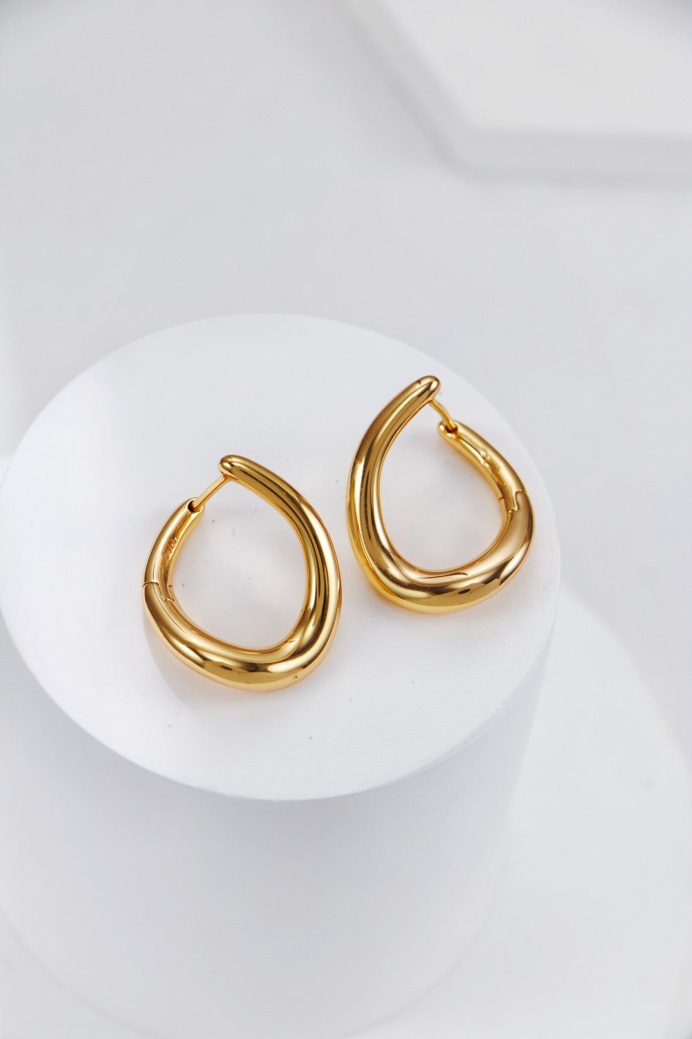 Helical Elegance Hoops