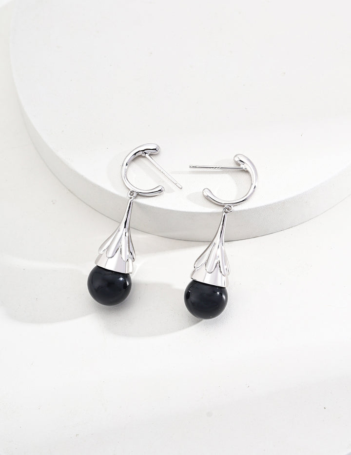 Silhouette Nightfall Drop Earrings