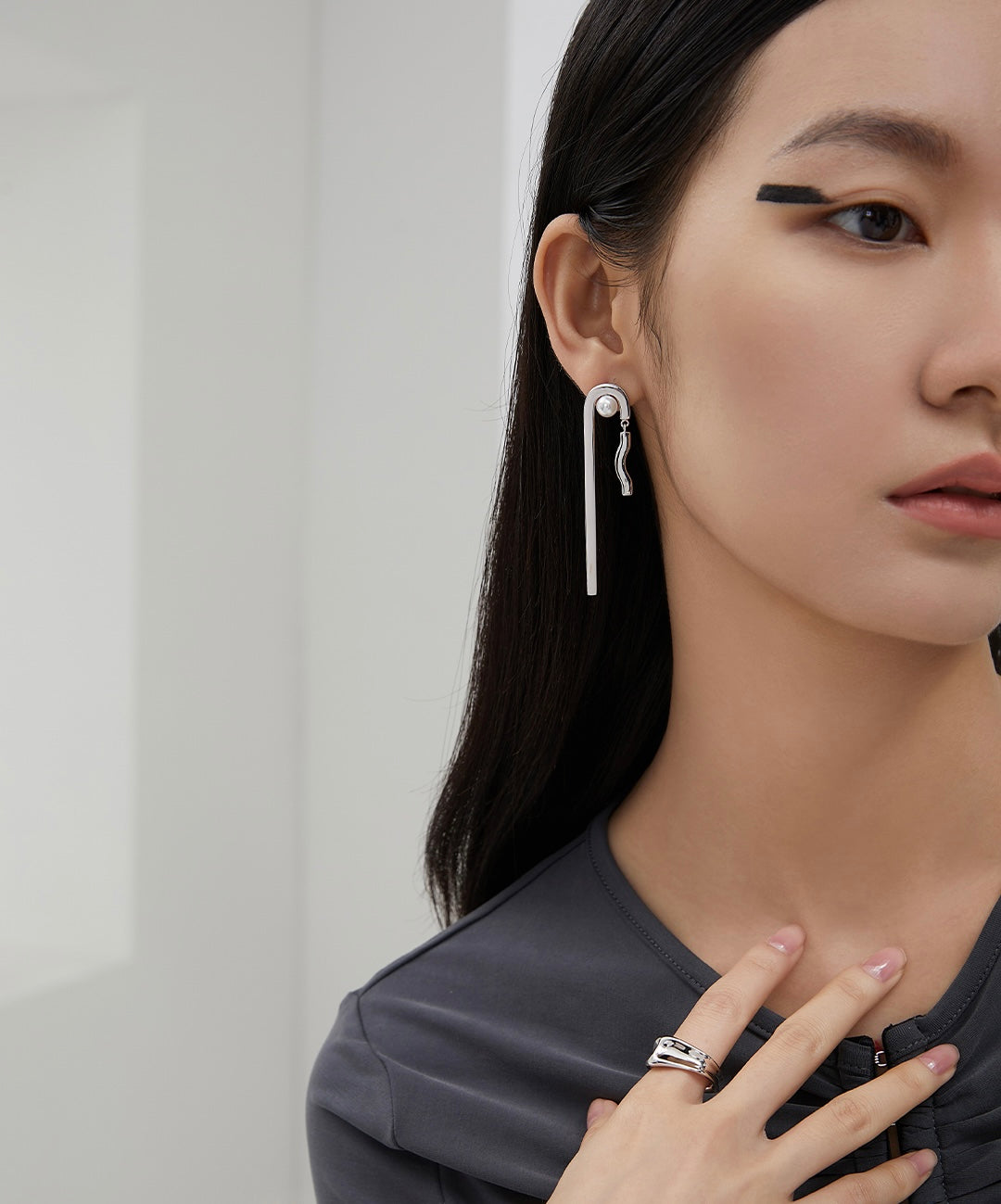 Eccentric Elegance Drop Earrings