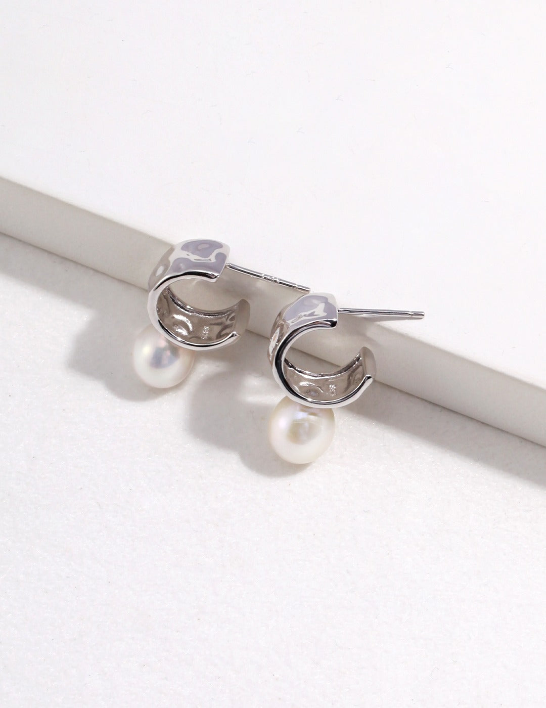 Moonlit Elegance Stud Earrings