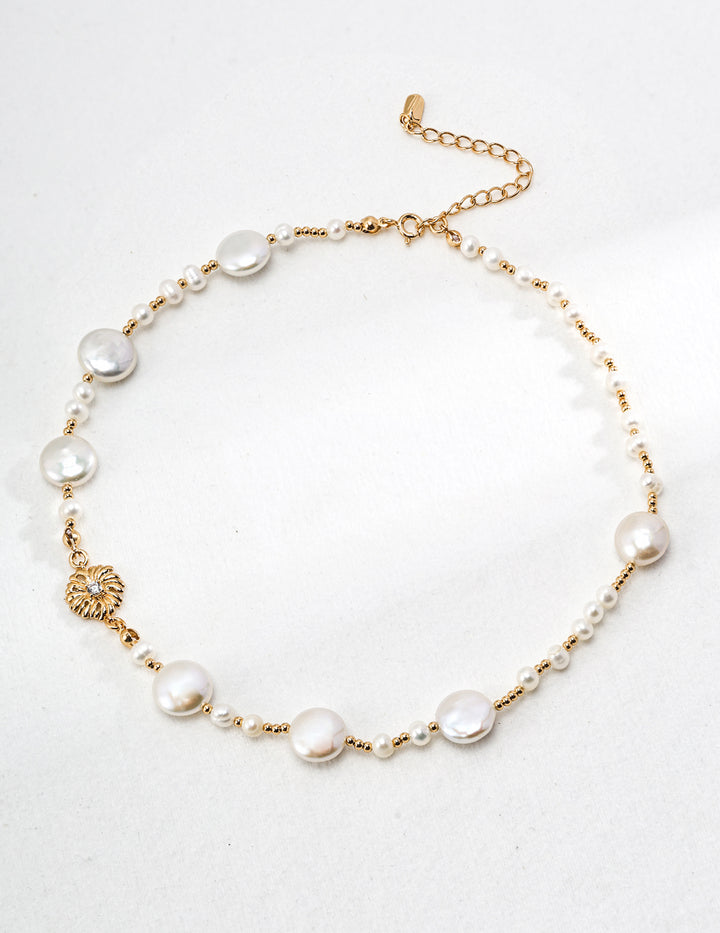 Golden Heirloom Pearl Necklace