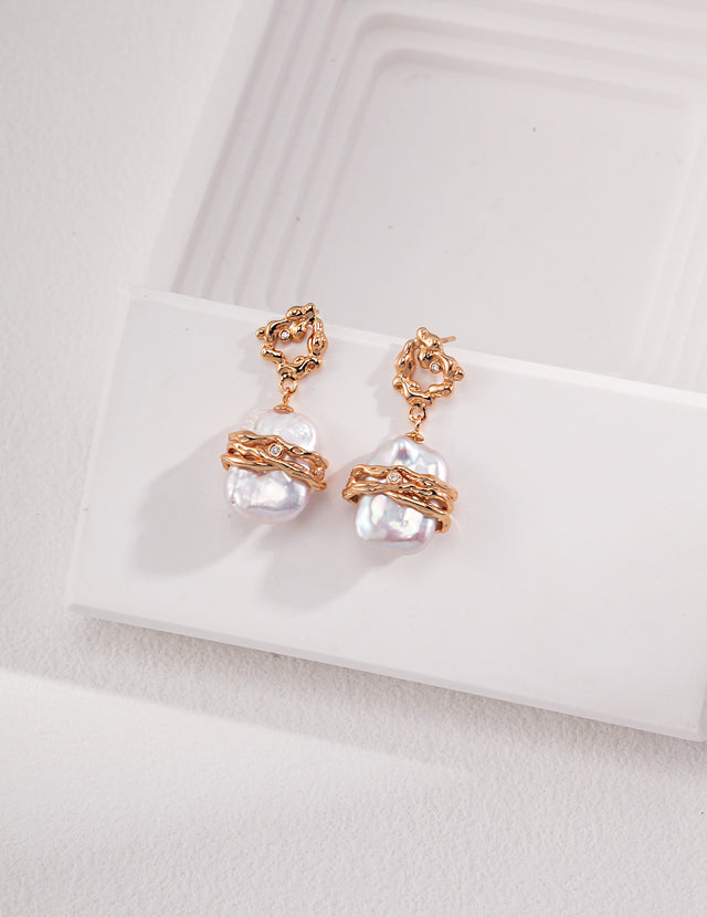 Heavenly Reflection Drop Earrings