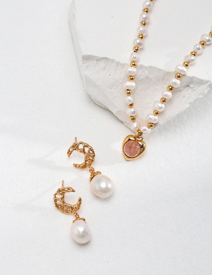 Eternal Pearl Drop Earrings