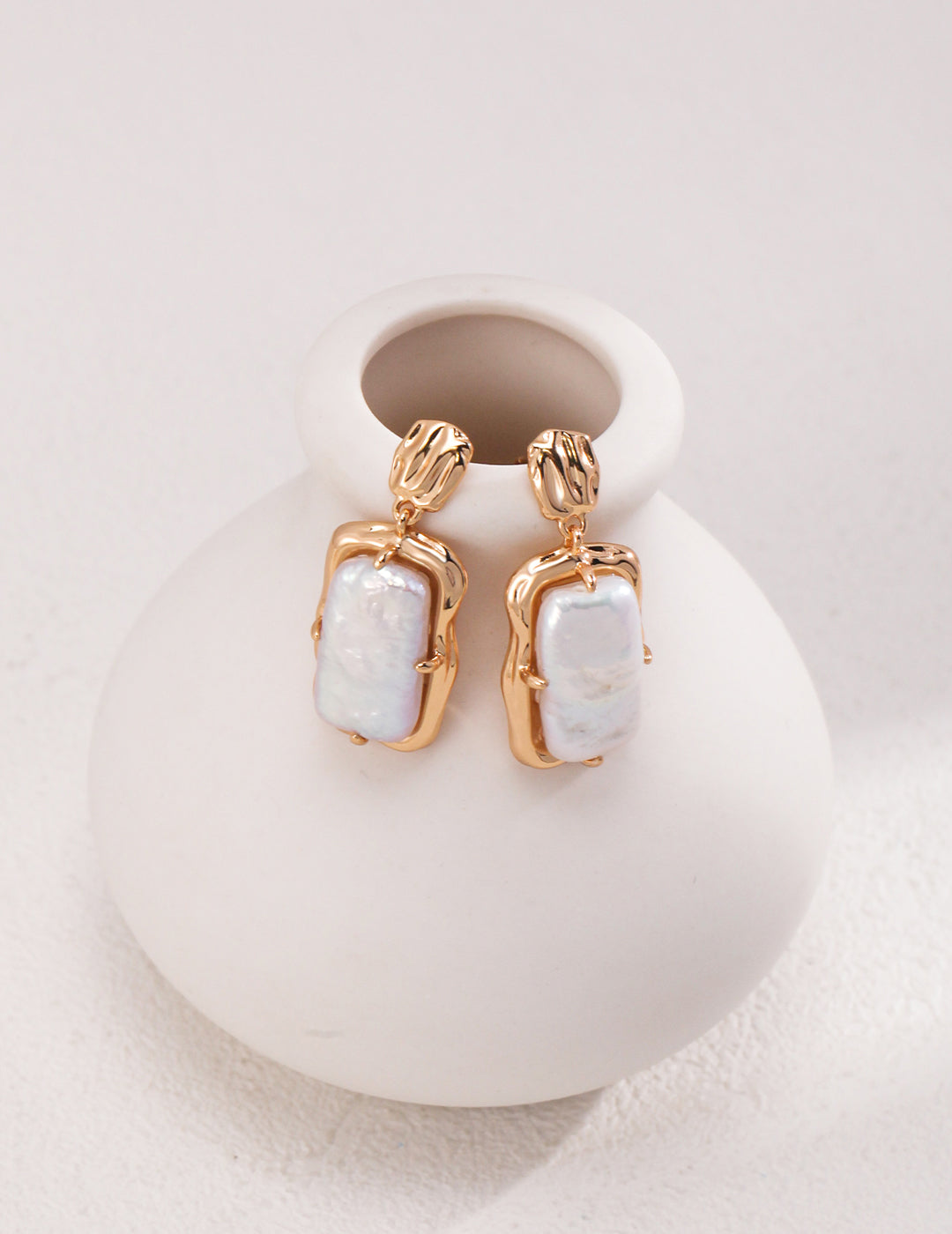 Lustrous Pearl Drop Earrings