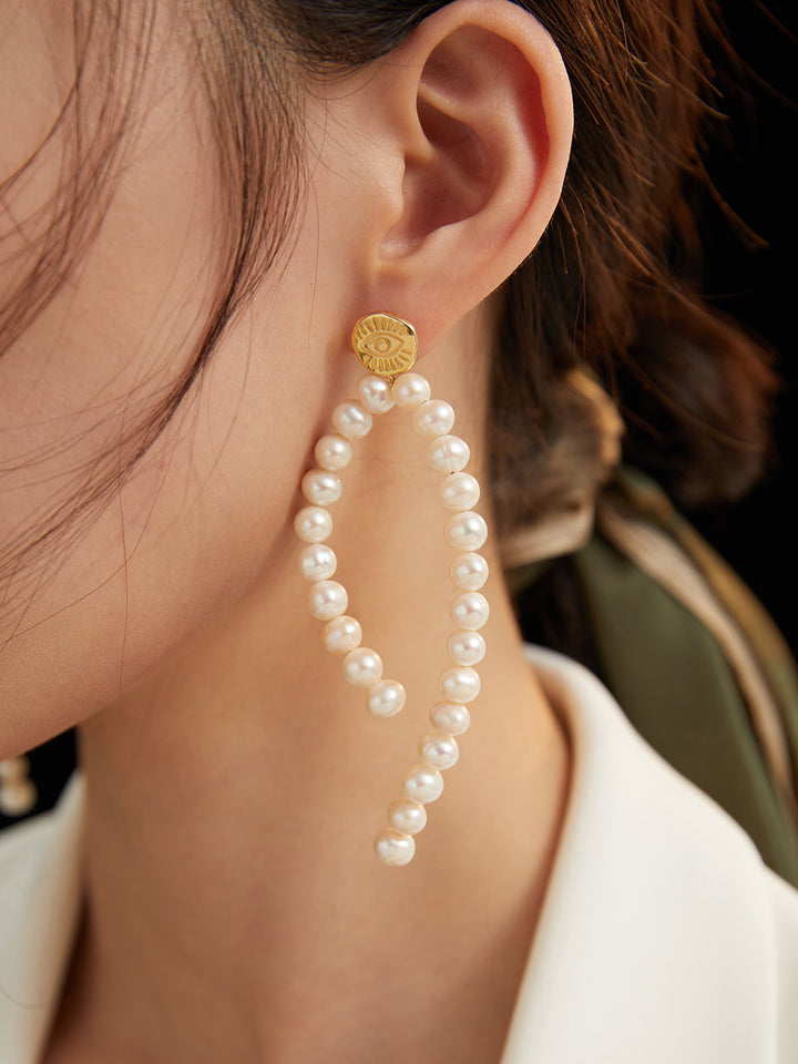 Timeless Ivory Drop Earrings