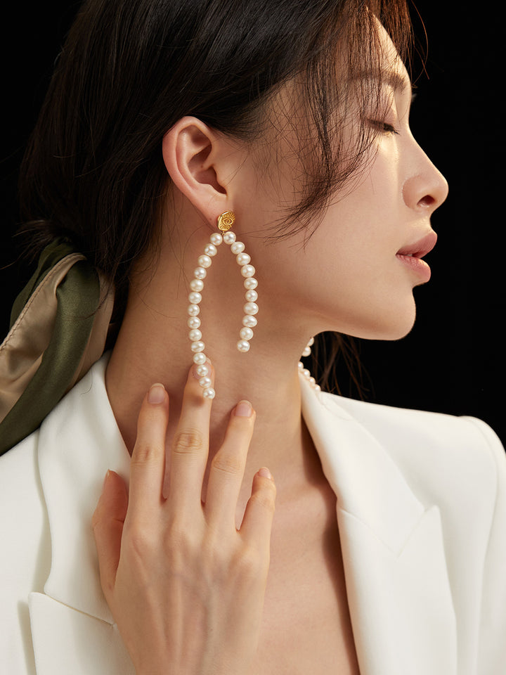 Timeless Ivory Drop Earrings