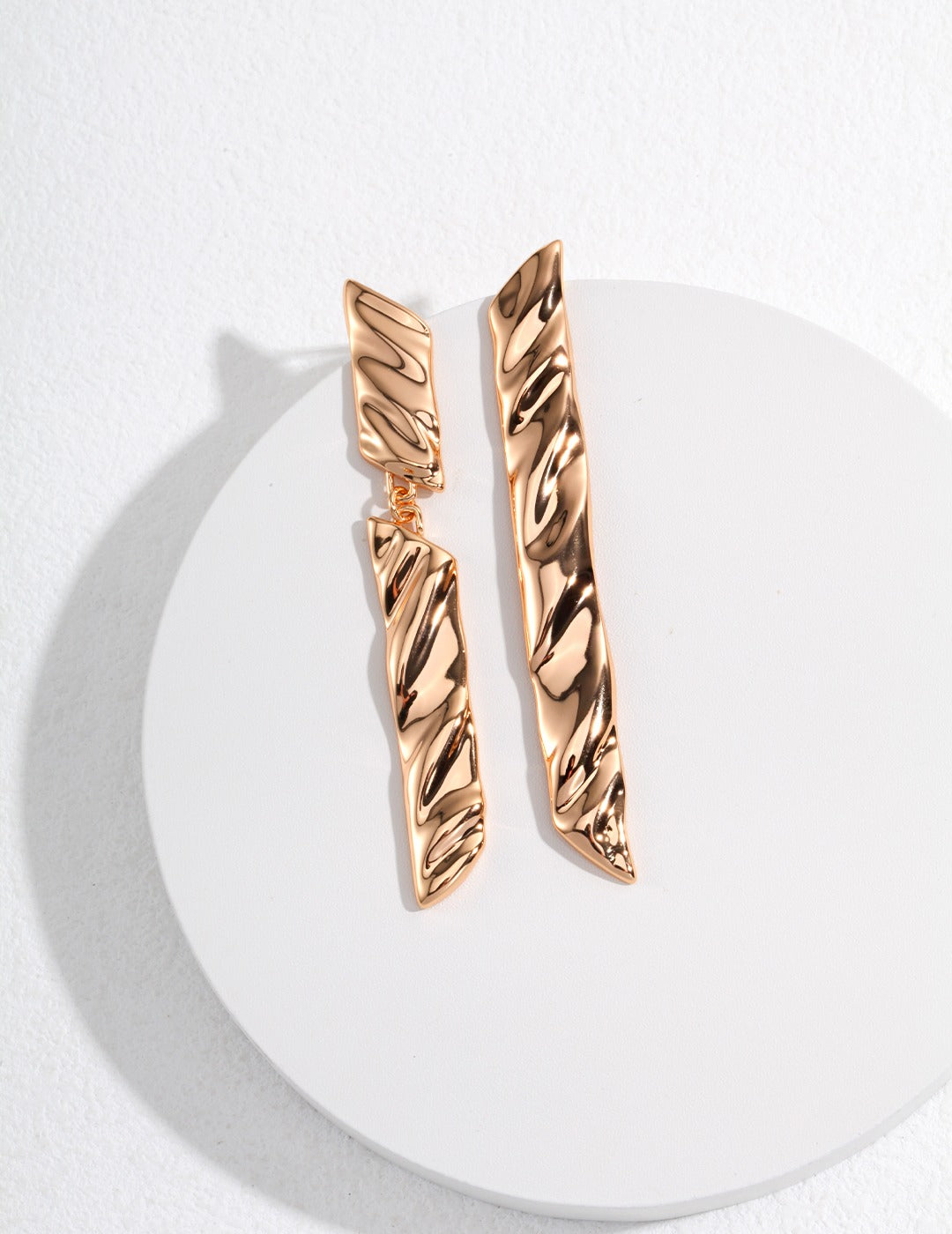 Irregular Illusion Drop Earrings