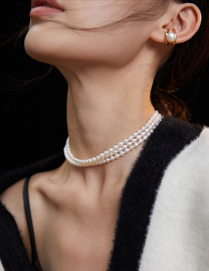 Timeless Simplicity Pearl Necklace