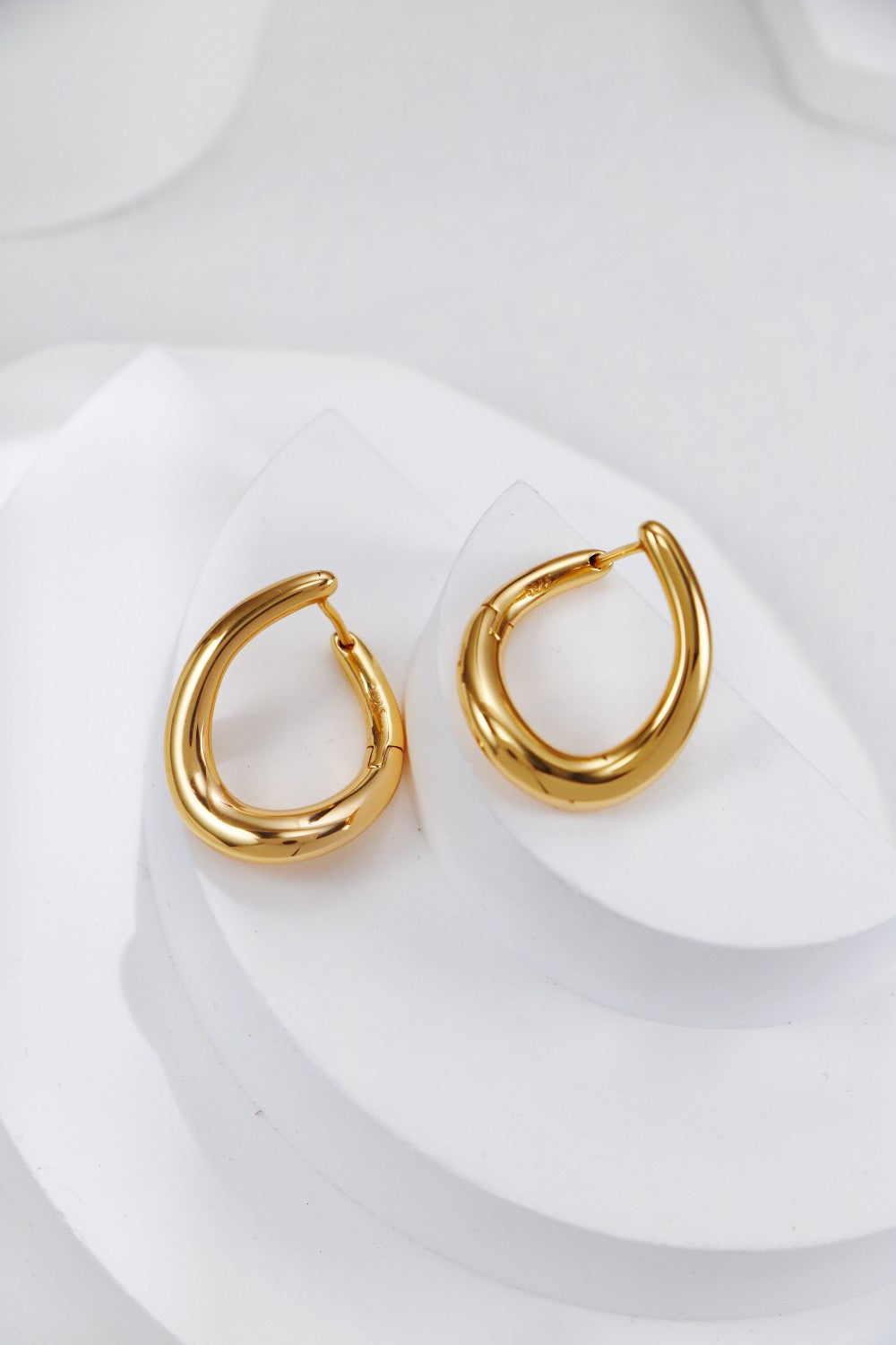 Helical Elegance Hoops