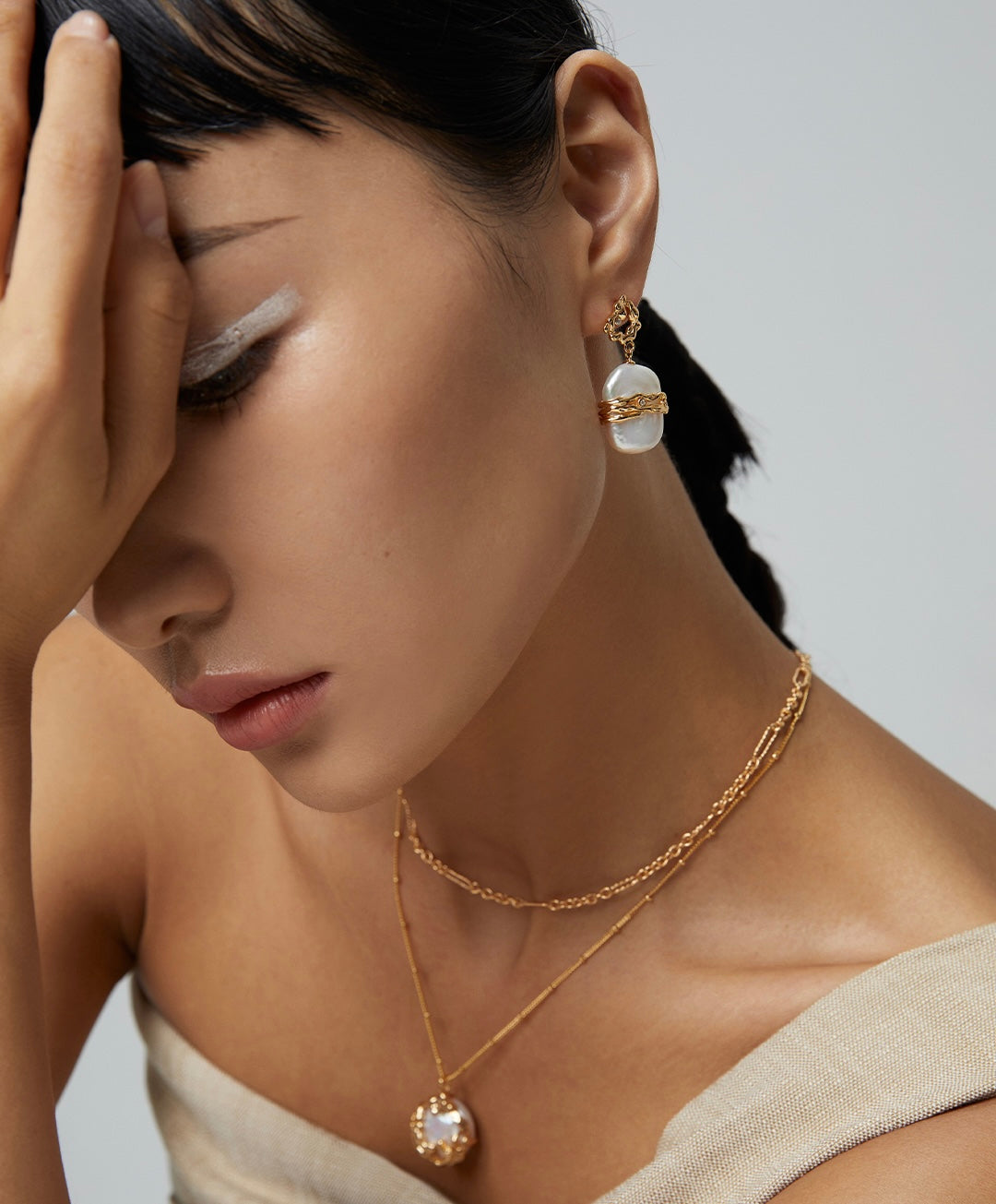 Heavenly Reflection Drop Earrings