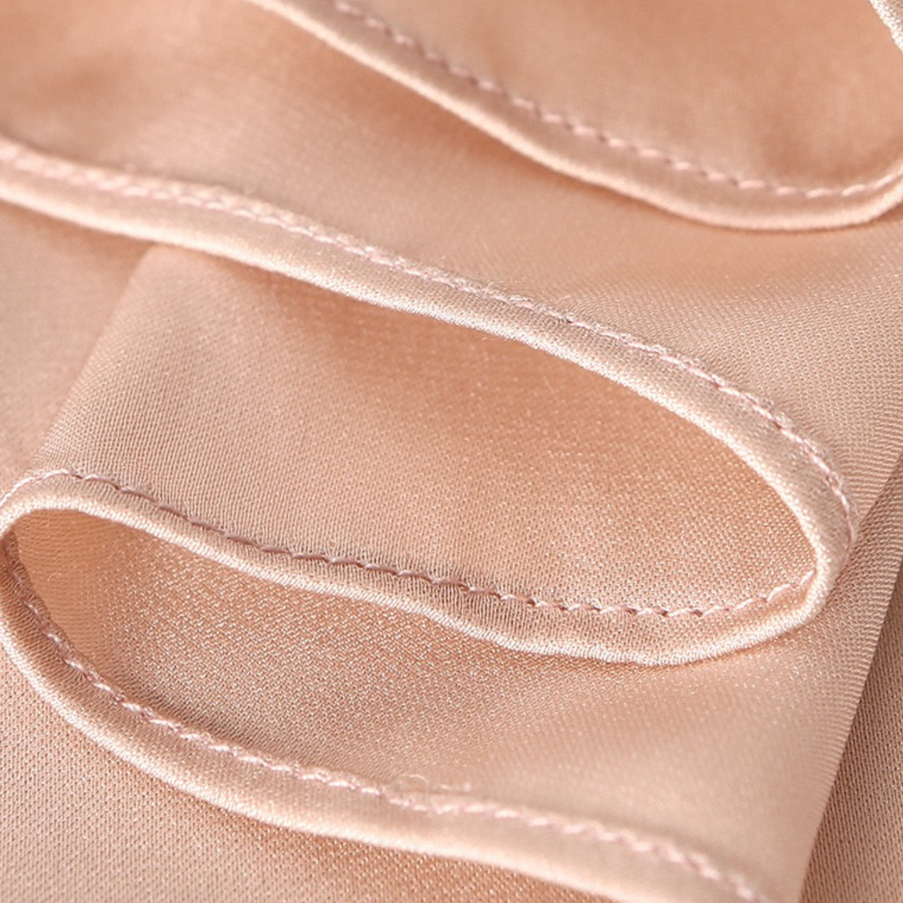 Amélie Silk Scarf-Neck Blouse