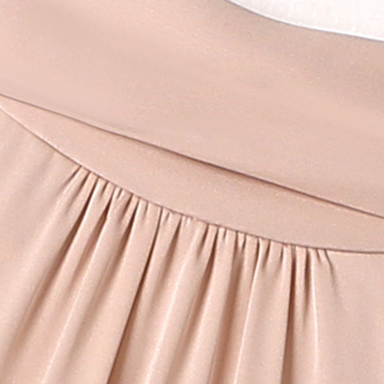 Amélie Silk Scarf-Neck Blouse
