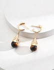 Silhouette Nightfall Drop Earrings