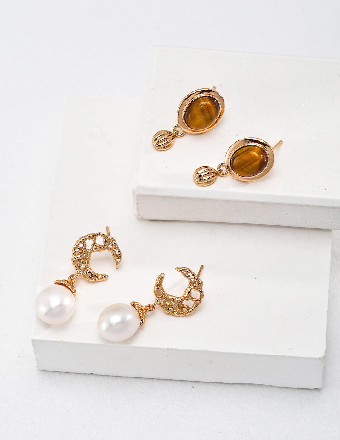 Eternal Pearl Drop Earrings