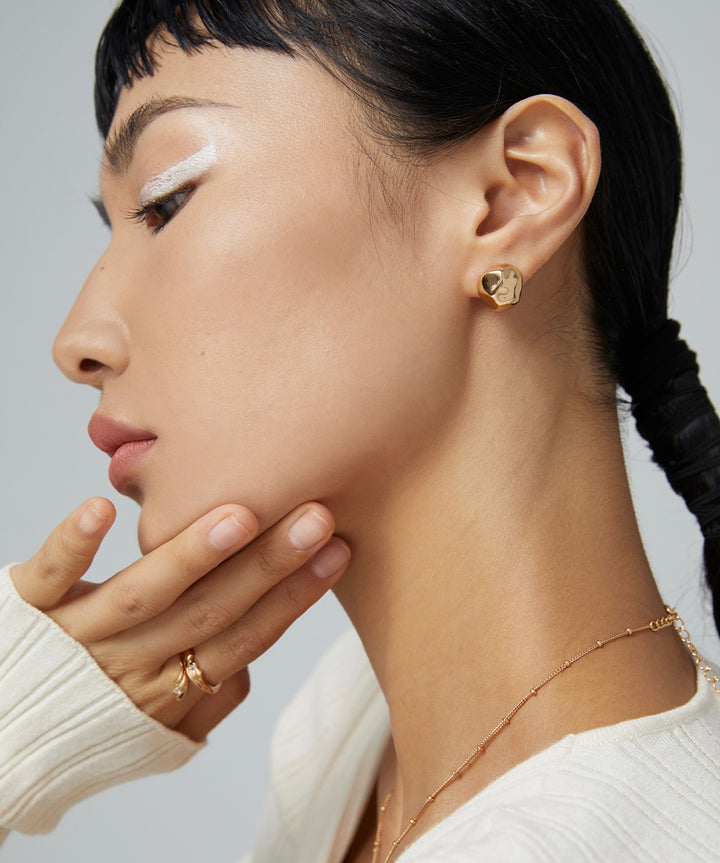 Effortless Grace Stud Earrings