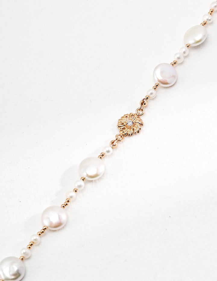 Golden Heirloom Pearl Necklace