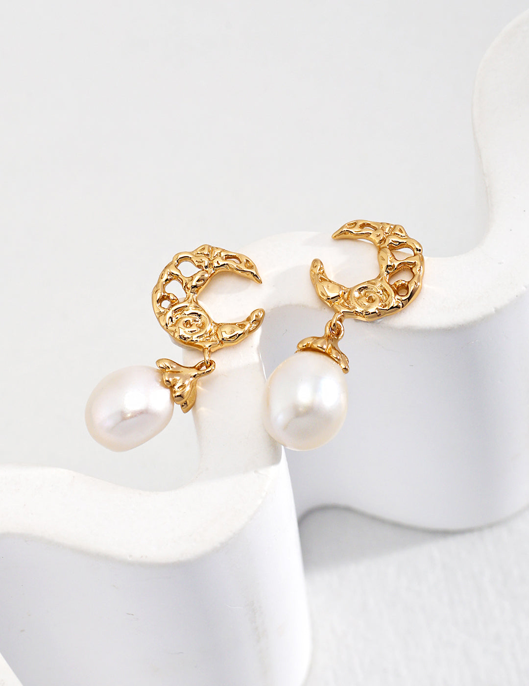 Eternal Pearl Drop Earrings
