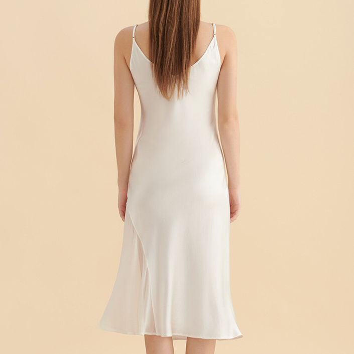 Dusk Rose Silk Slip