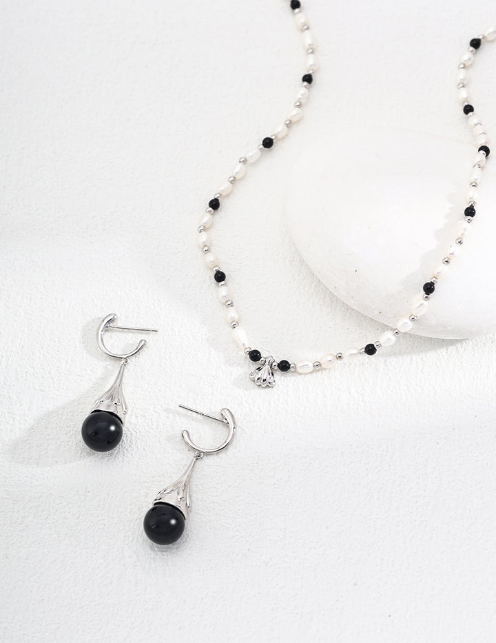 Silhouette Nightfall Drop Earrings