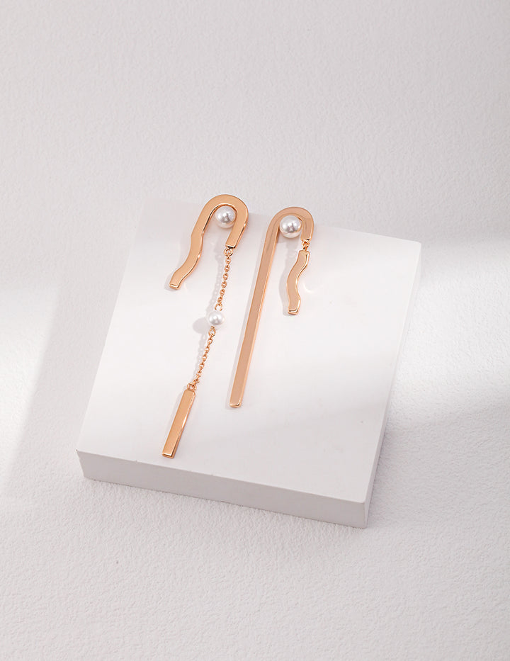 Eccentric Elegance Drop Earrings