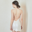 Opal Glow Silk Slip