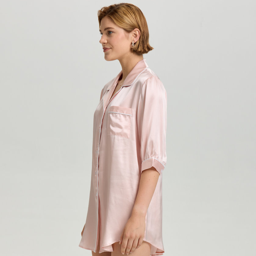 Rosé Cloud Sleep Shirt